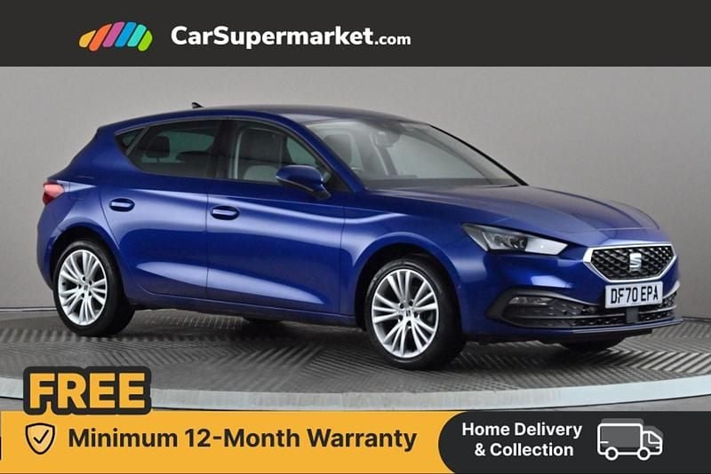 Blue Used 2020 Seat Leon SE Dynamic Hatchback | £13,197 (Fair price) - Image 1/4