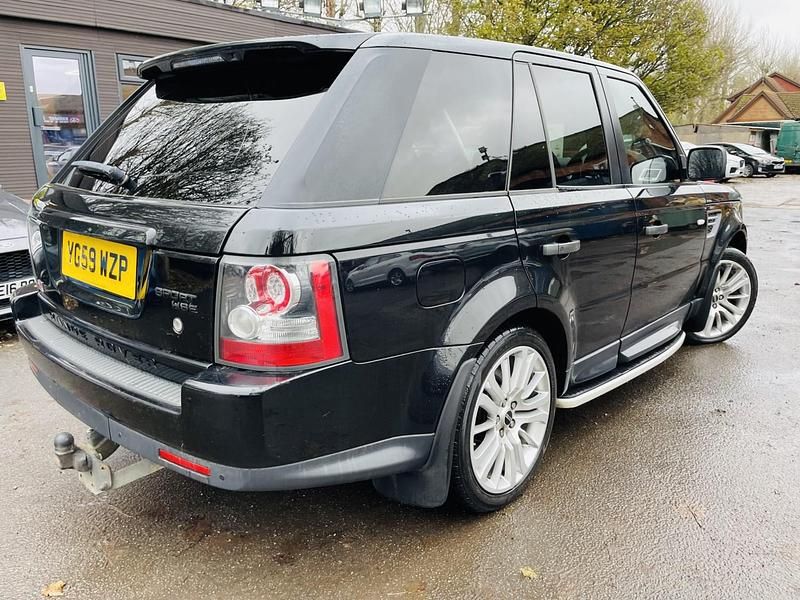 Usado Land Rover Range Rover Sport HSE 2009 Preto SUV