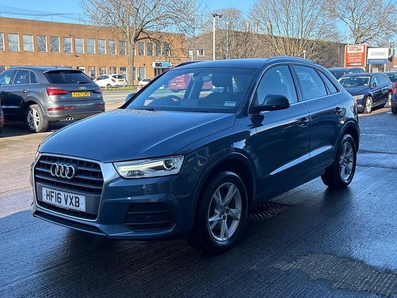 Used Audi Q3 S-line plus 150 HP (110 kW) 2016 Utopia blue SUV
