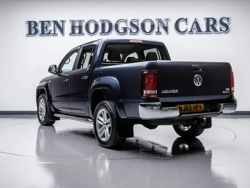 Used VW Amarok Highline 258 HP (189 kW) 2019 Blue Pickup