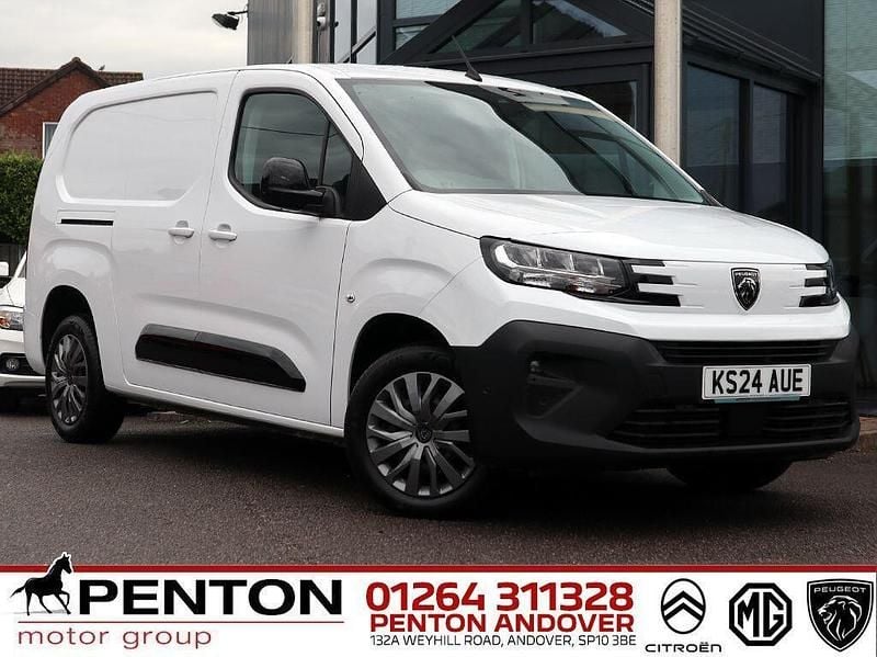 White Used 2024 Peugeot Partner Van | £14,990 (A bit pricey) - Image 1/4