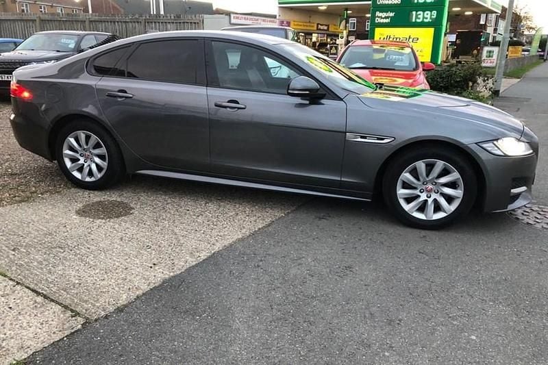 Grey Used 2018 Jaguar XF R-Sport Sedan | £8,995 (Fair price) - Image 1/1