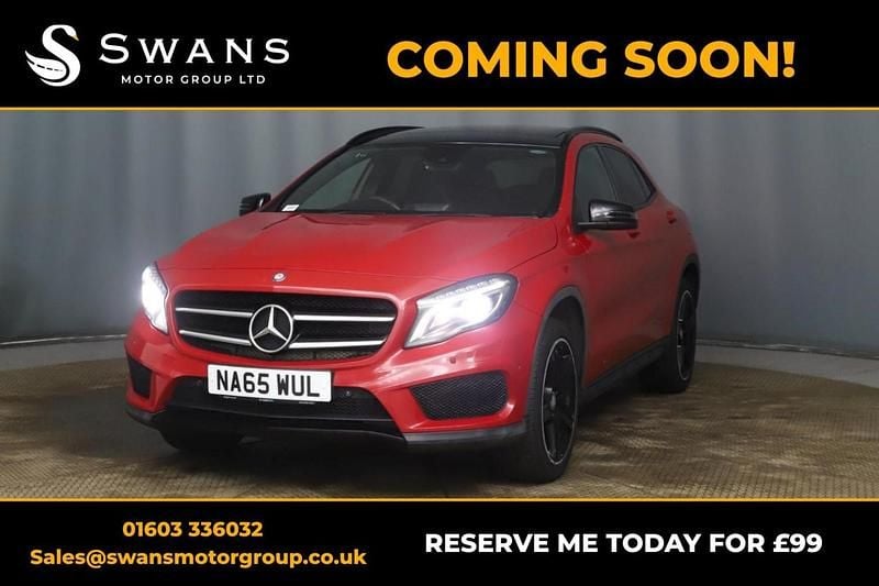 Red Used 2015 Mercedes GLA250 AMG line SUV | £9,995 (Good price) - Image 1/3
