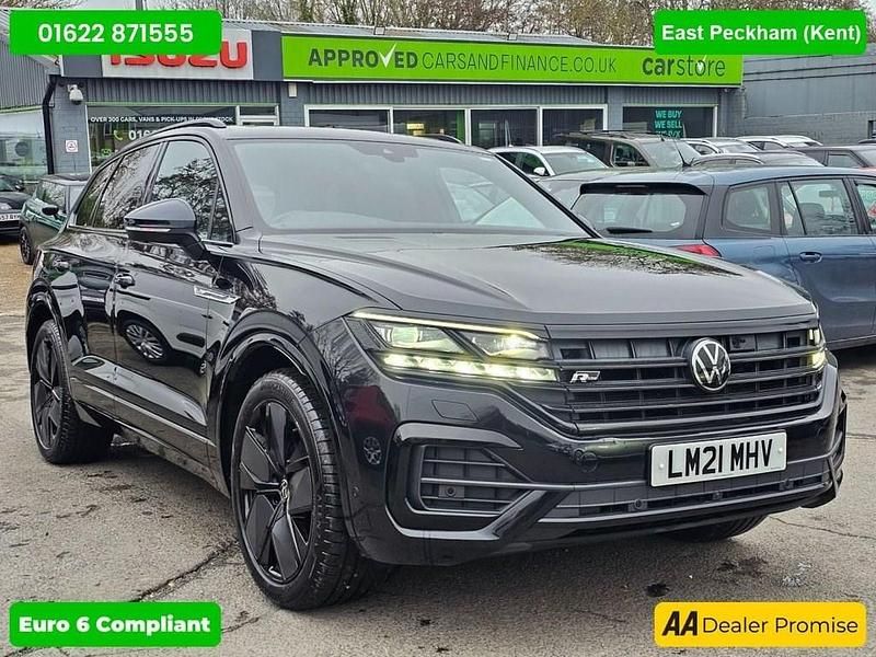 Used VW Touareg Black Edition 286 HP (210 kW) 2021 Black SUV