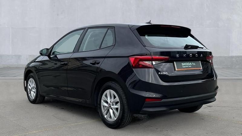 Used Skoda Fabia SE 116 HP (85 kW) 2025 Black magic pearlescent Hatchback