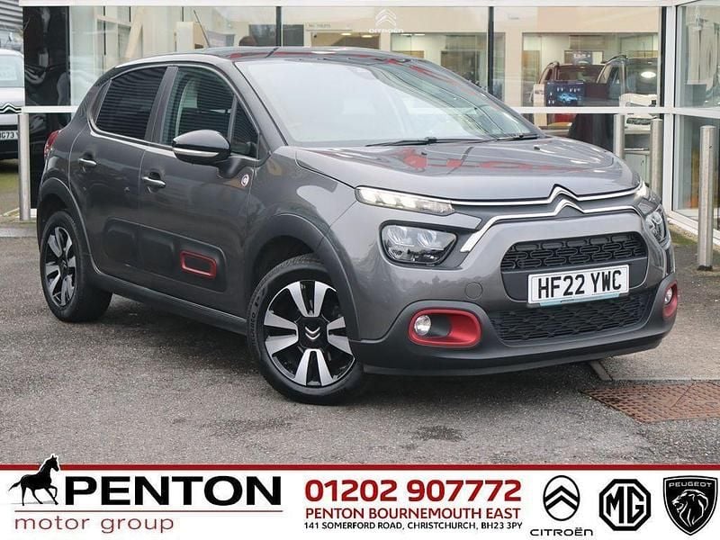 Grey Used 2022 Citroën C3 PureTech Hatchback | £10,290 (Fair price) - Image 1/4