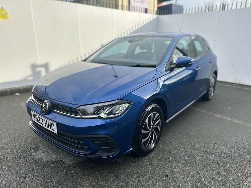 Used VW Polo S 95 HP (69 kW) 2023 Blue Hatchback
