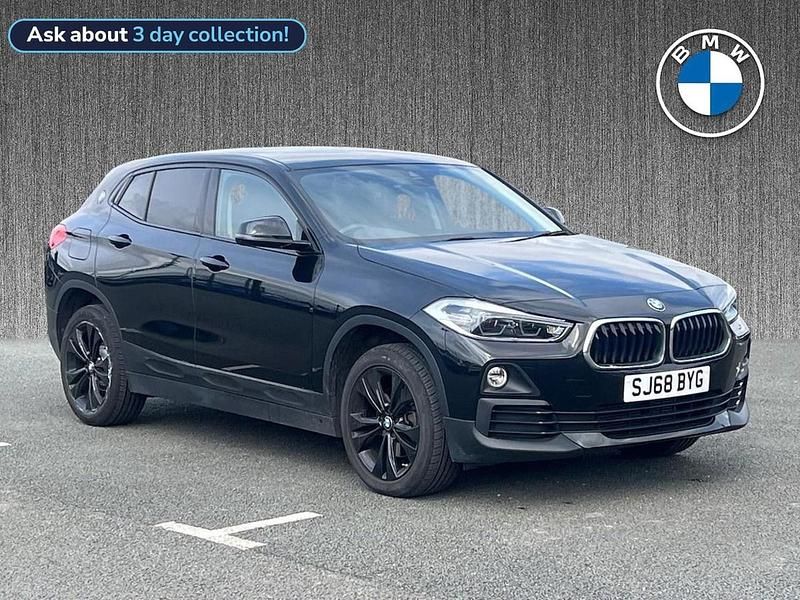 Black Used 2018 BMW X2 Sport Line SUV | £14,699 (Fair price) - Image 1/3