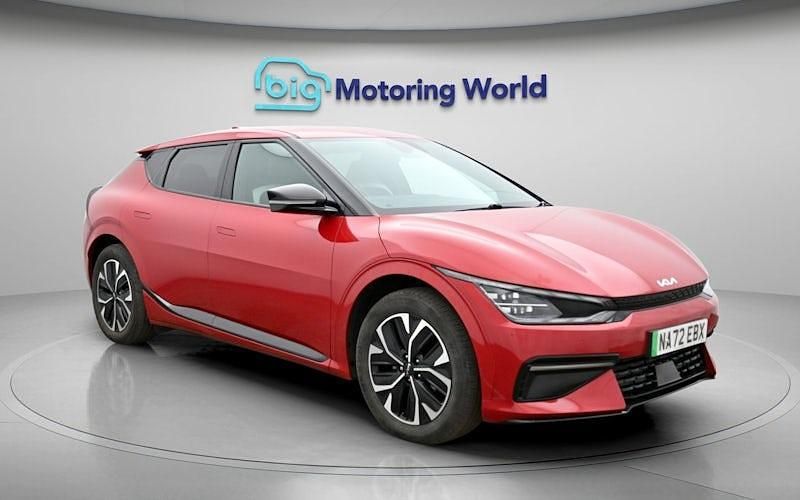 Begagnad Kia EV6 GT-Line 167 kW (228 HK) 2023 Röd SUV