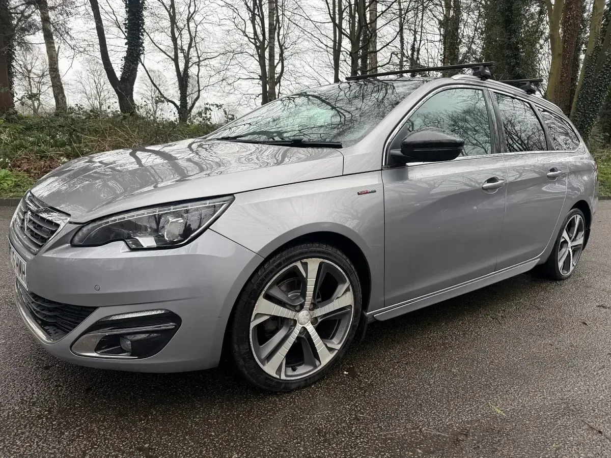 Used Peugeot 308 GT-line 130 HP (95 kW) 2015 Grey Estate