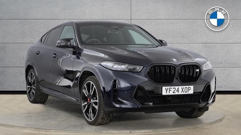 Black Used 2024 BMW X6 M Sport SUV | £71,985 - Image 1/3