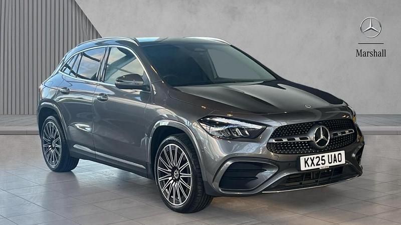 Mountain grey metallic Used 2025 Mercedes GLA250 AMG Line Premium SUV | £35,980 (Expensive) - Image 1/4