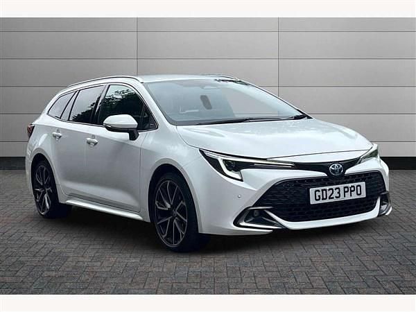 White Used 2023 Toyota Corolla Sport Estate | £23,695 (Fair price) - Image 1/2