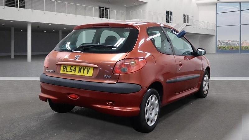 Used Peugeot 206 2005 Red Hatchback