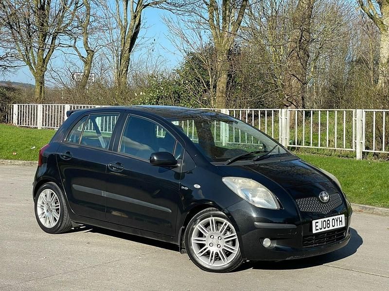Used Toyota Yaris SR 2008 Black Hatchback