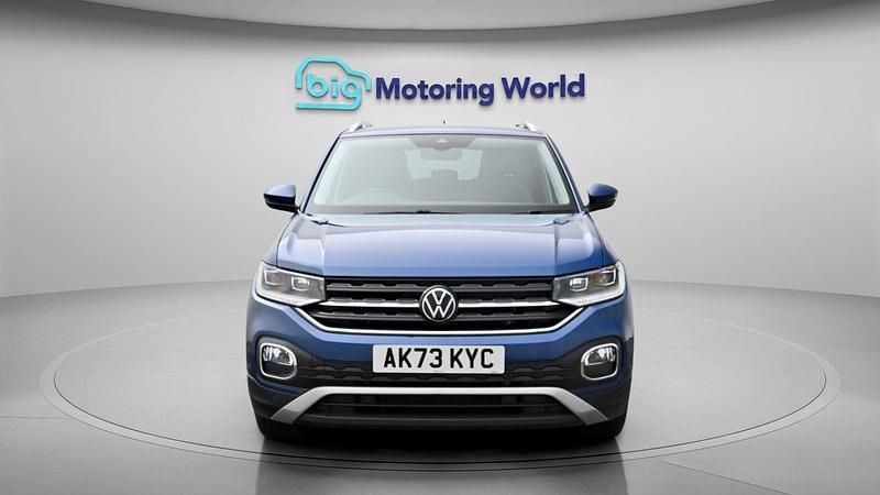 Used VW T-Cross SEL 110 HP (80 kW) 2023 Blue SUV