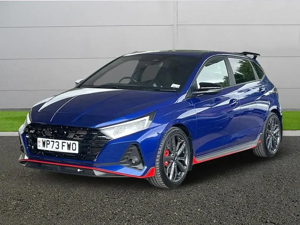 Used Hyundai i20 204 HP (150 kW) 2023 Blue Hatchback