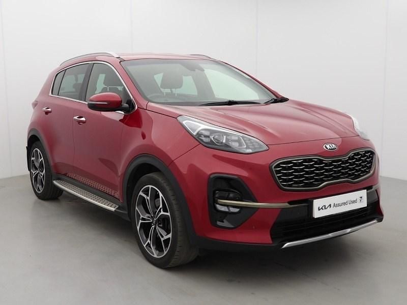 Used Kia Sportage GT-Line 134 HP (98 kW) 2021 Red SUV