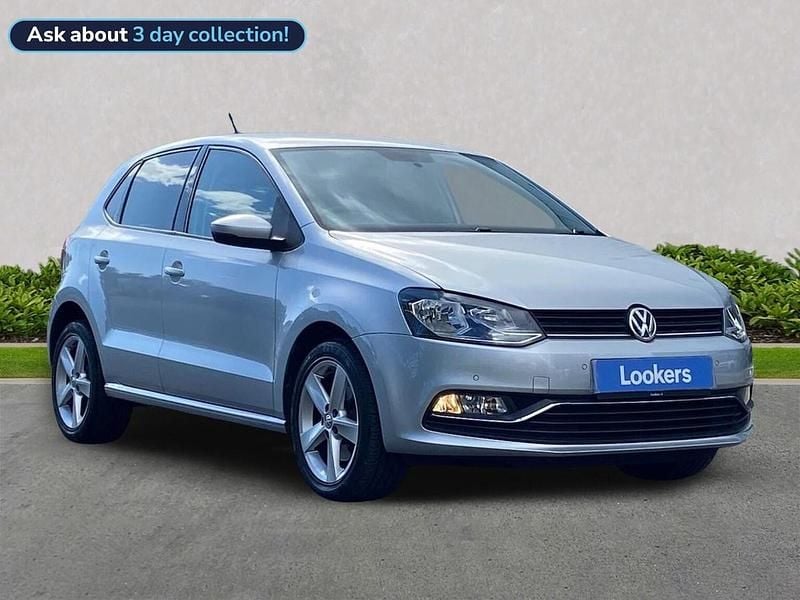 Silver Used 2015 VW Polo SEL Hatchback | £8,899 (Fair price) - Image 1/4