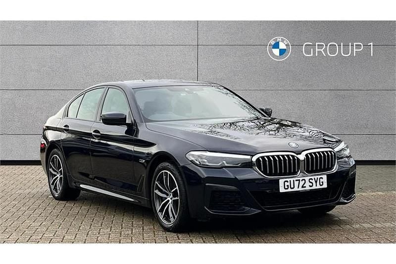 Used BMW 530e M Sport 292 HP (214 kW) 2022 Carbon black Sedan