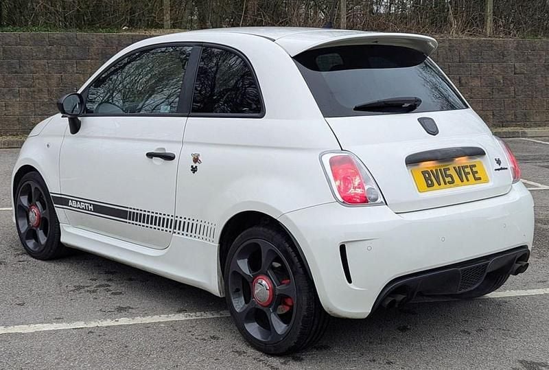 Used Abarth 595 Competizione 160 HP (117 kW) 2015 White Hatchback