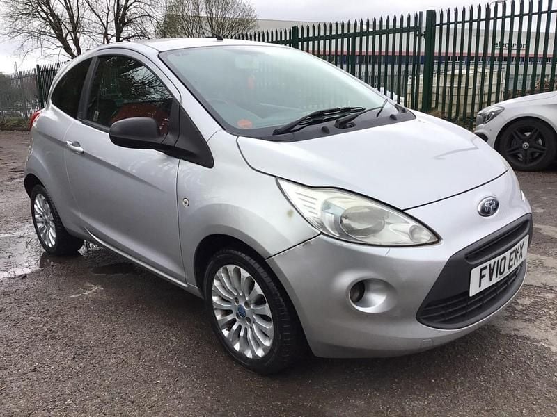 Used Ford Ka Zetec 69 HP (50 kW) 2010 Silver Hatchback