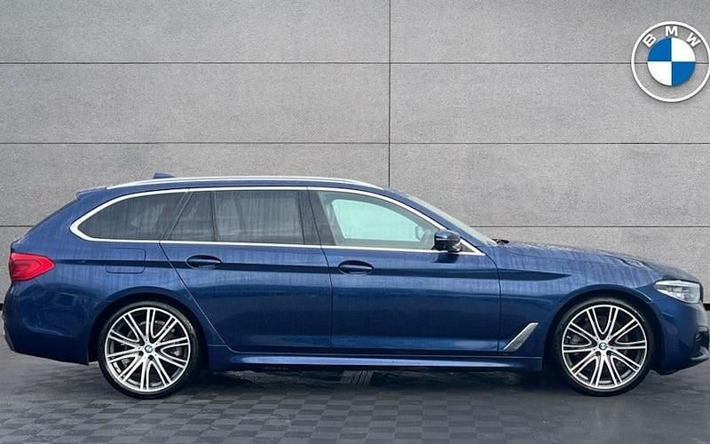 Used BMW 520 M Sport 190 HP (139 kW) 2019 Blue Estate