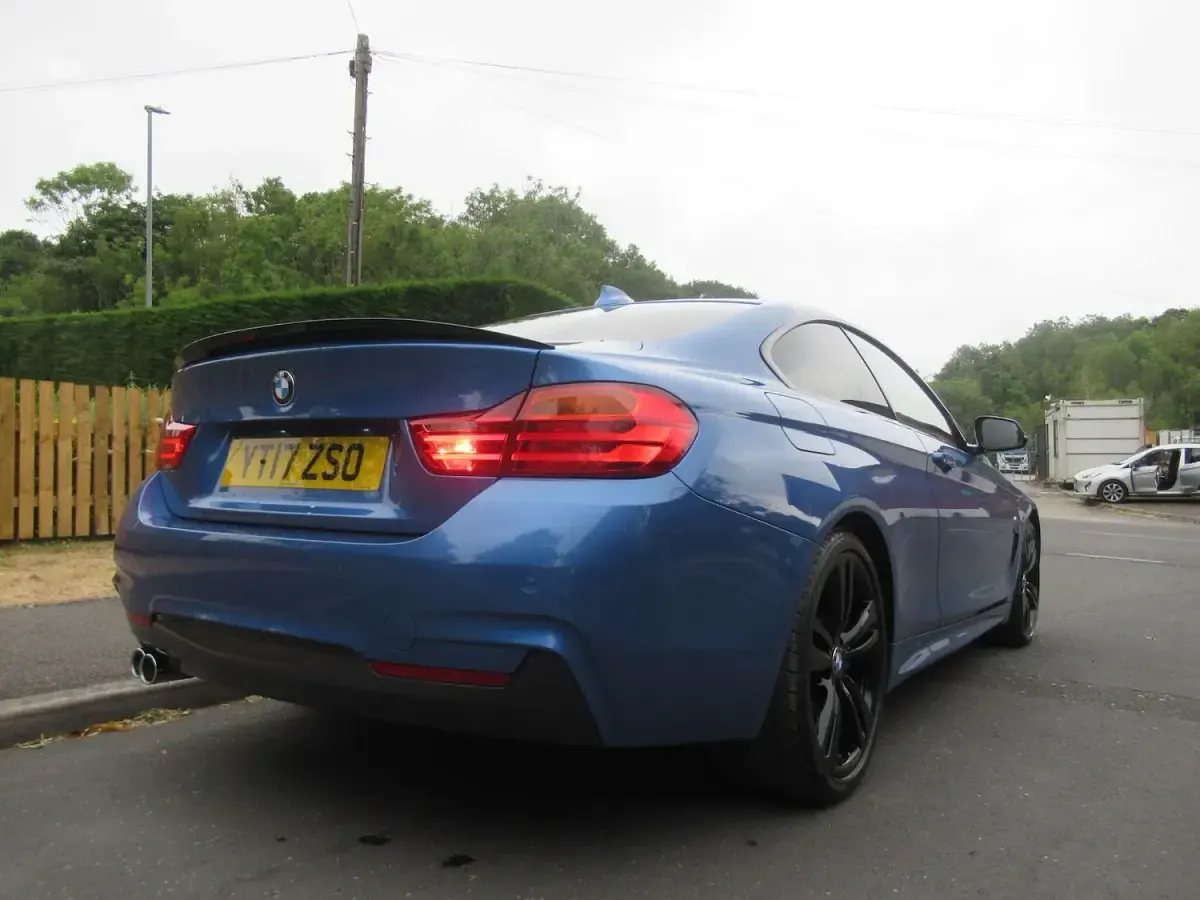 Used BMW 420 M Sport 190 HP (139 kW) 2017 Blue Coupe