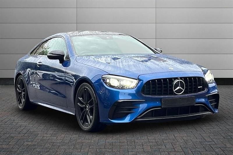 Spectral blue Used 2023 Mercedes E53 AMG Premium Plus Coupe | £49,450 (A bit pricey) - Image 1/4