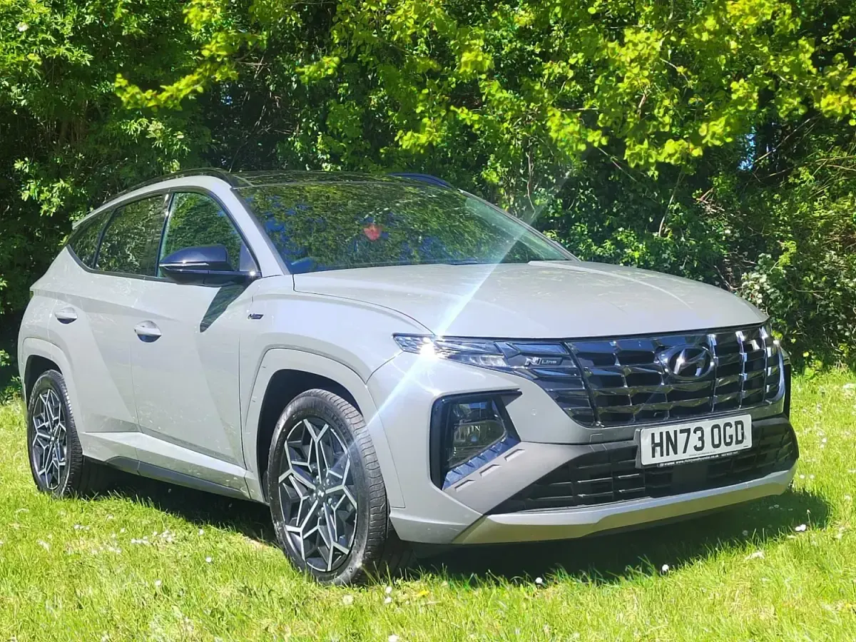 Usado Hyundai Tucson N Line 178 HP (130 kW) 2023 Cinzento SUV