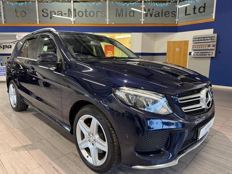 Blue Used 2016 Mercedes GLE350 AMG line SUV | £18,990 (Fair price) - Image 1/4