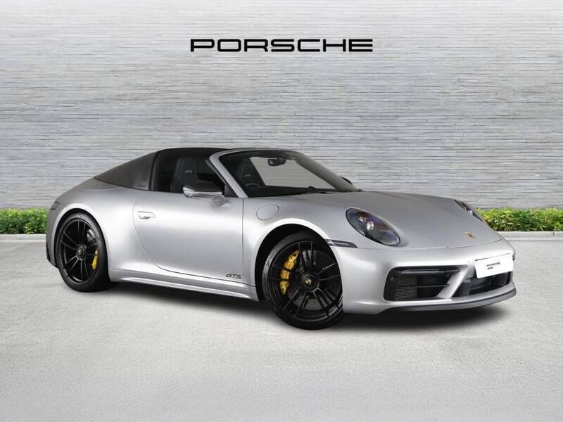Gt silver metallic Used 2022 Porsche 911 Targa 4 Cabriolet | £121,900 - Image 1/4