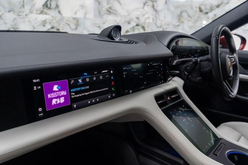 Used Porsche Taycan Cross Turismo 419 kW (571 HP) 2021 Red Estate