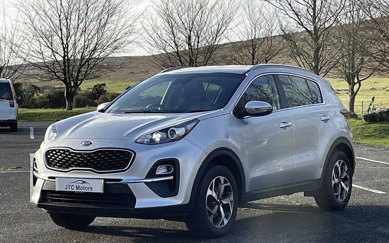 Used Kia Sportage Silver 132 HP (97 kW) 2021 Silver SUV