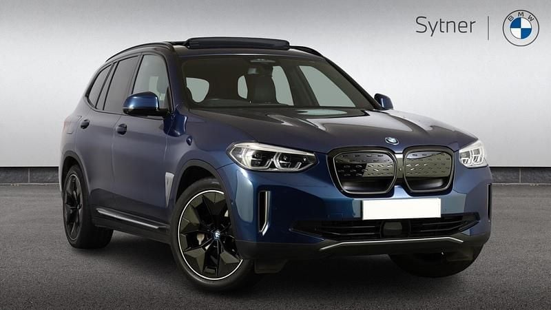 Used BMW iX3 Comfort Edition 207 kW (282 HP) 2021 Blue SUV