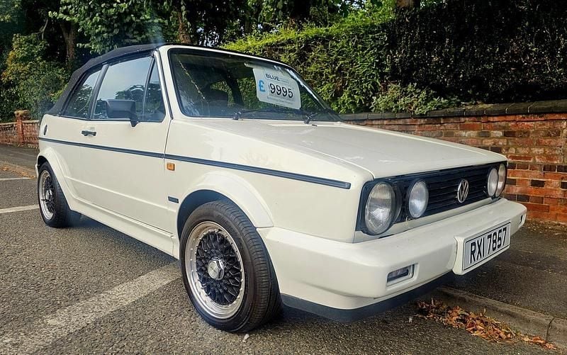 White Used 1990 VW Golf Cabriolet Cabriolet | £7,500 - Image 1/4