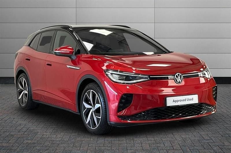 Red Used 2022 VW ID.4 GTX SUV | £22,825 (A bit pricey) - Image 1/4