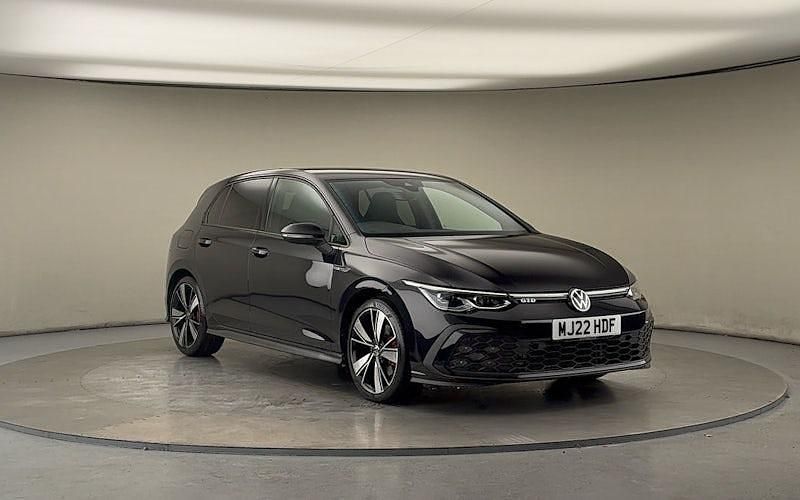 Used VW Golf VIII GTD 200 HP (147 kW) 2022 Deep black pearlescent/deep black pearlescent Hatchback