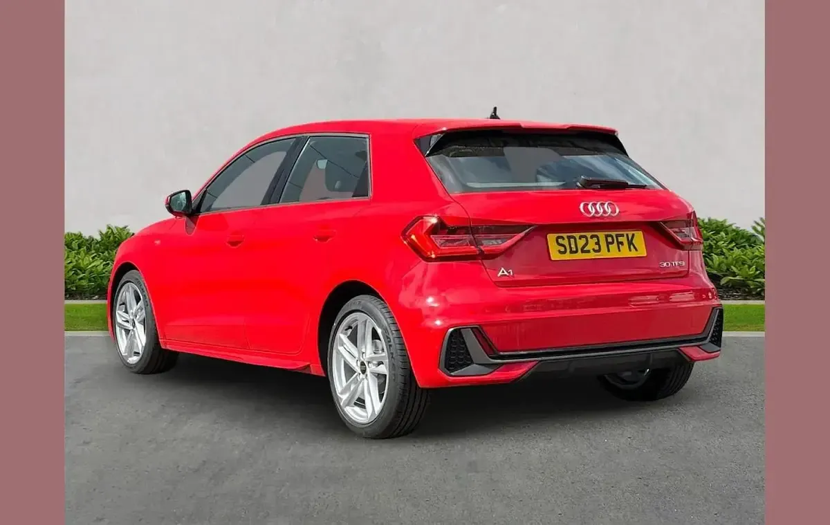 Used Audi A1 S-Line 108 HP (79 kW) 2023 Red SUV
