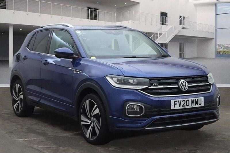 Blue Used 2020 VW T-Cross R-line SUV | £12,885 (Good price) - Image 1/1