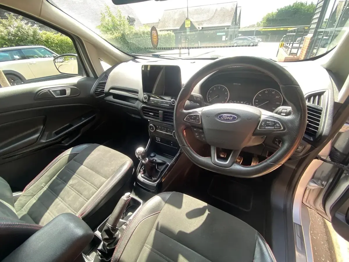 Used Ford Ecosport ST-Line 125 HP (91 kW) 2019 Silver SUV