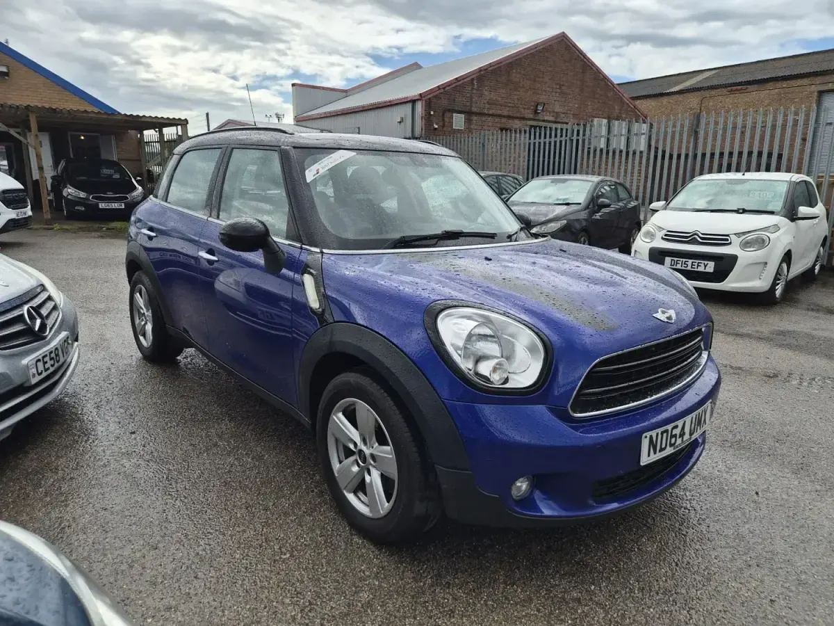 Used Mini Cooper D Countryman 112 HP (82 kW) 2014 Blue SUV