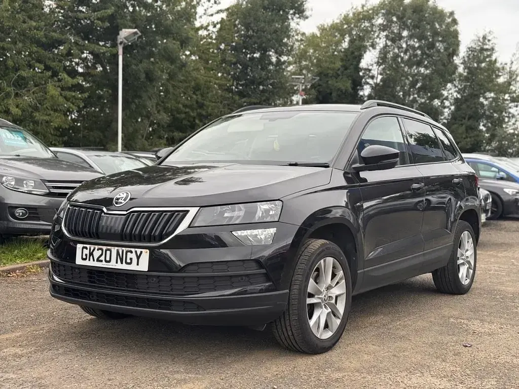 Used Skoda Karoq SE Technology 115 HP (84 kW) 2020 Black SUV