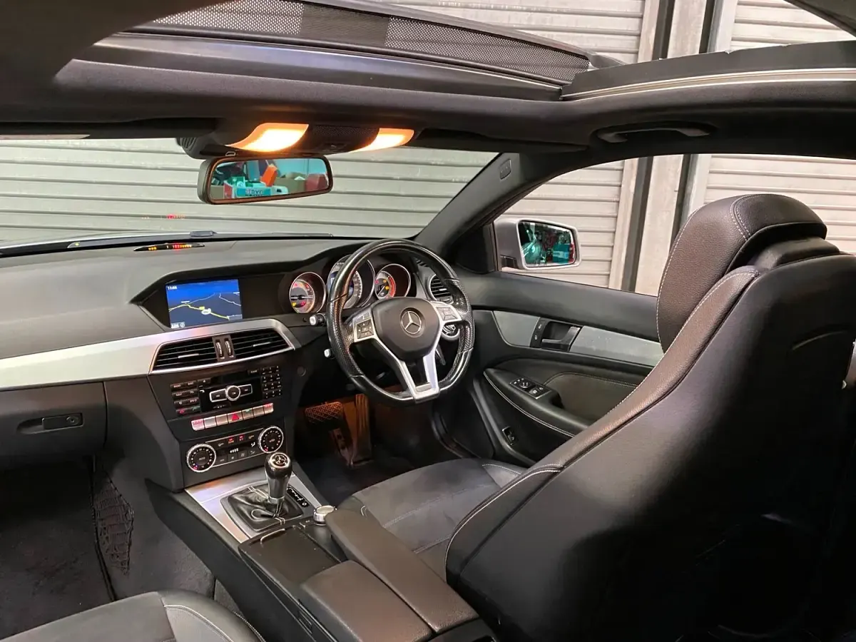 Used Mercedes C220 Sport Edition 168 HP (123 kW) 2014 Silver Coupe