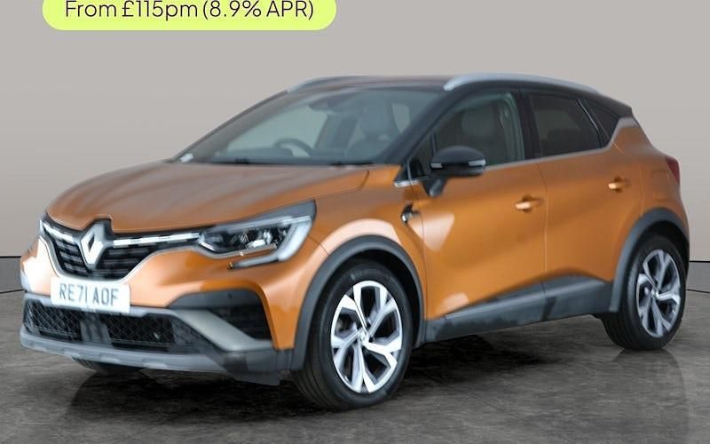 Used Renault Captur R.S. 160 HP (117 kW) 2021 Orange/black SUV