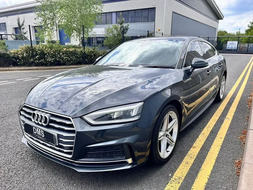 Used Audi A5 Sportback S-Line 190 HP (139 kW) 2017 Grey Hatchback