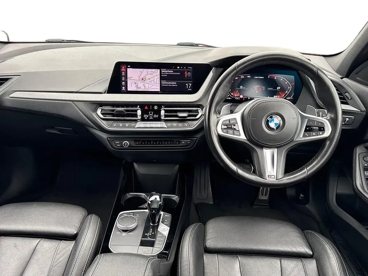 Used BMW M135 M Sport 302 HP (222 kW) 2020 Red Hatchback
