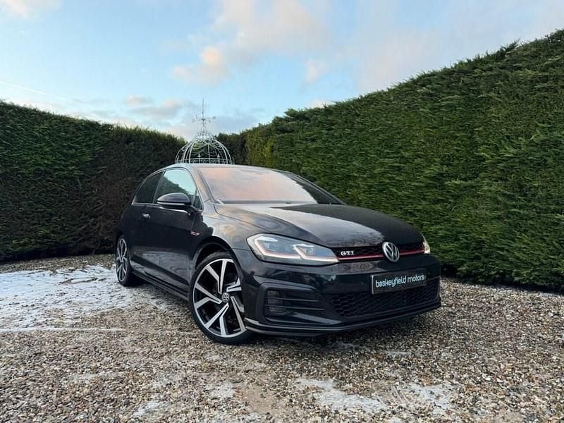 Black Used 2018 VW Golf VII GTI Hatchback | £15,995 (Fair price) - Image 1/4