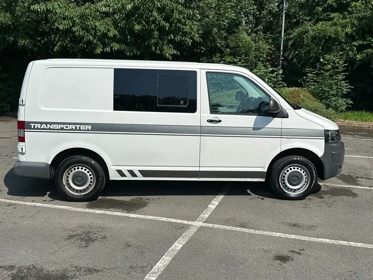 Used VW T5 102 HP (75 kW) 2013 White Van