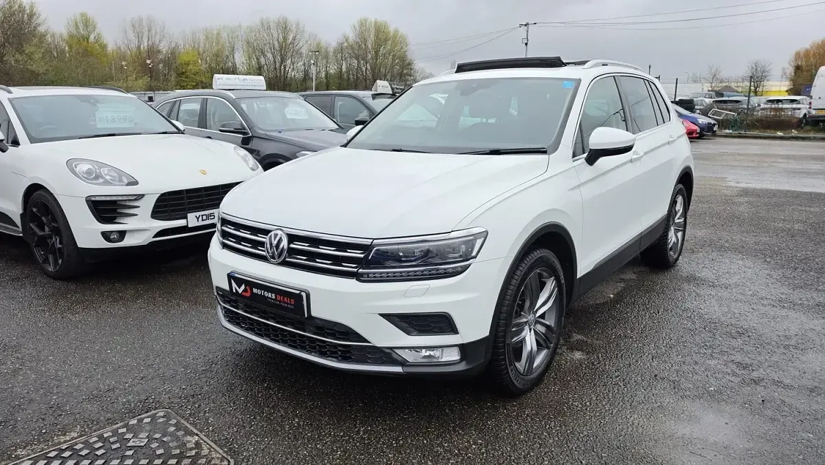 Used VW Tiguan SEL 2016 White SUV